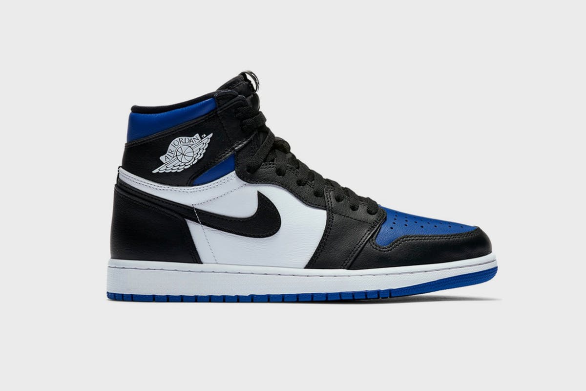 Shop the Air Jordan 1 “White Royal” at 